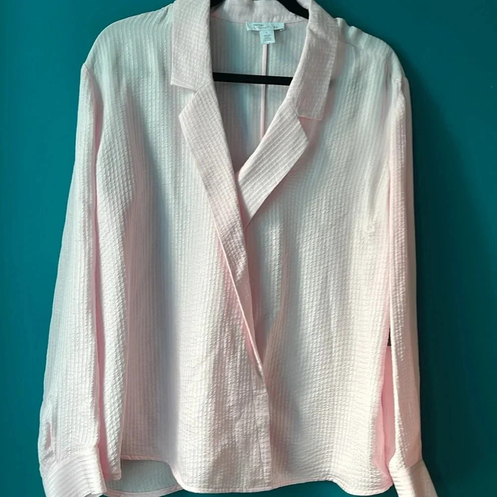 Nordstrom silk blend blouse